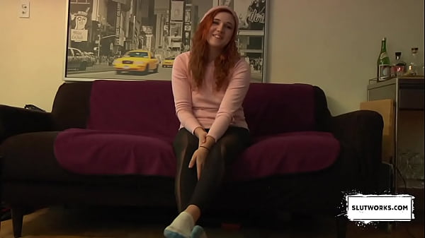 Watch A Fiery Redhead Lose Control With Intense Wet Orgasms During Her Solo Audition