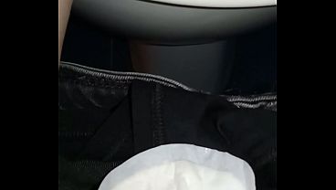 Pregnant And Getting Pounded In A Public Restroom