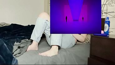 Vacuum Clit Sucker Rose Toy – Horny Milf Fucks Herself In Torn Jeans – Amateur Arabian Snowwhite Gets Off