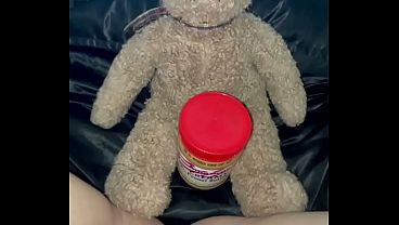 Creamy Peanut Butter Sliding Deep Inside My Tight Arabian Pussy – Young Muslim Slut Snowwhite Fingers Her Wet Cunt – Juicy Food Porn