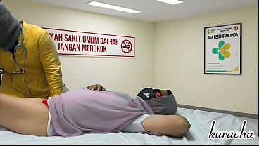 Private Doctor Shoves His Tongue Deep Inside Nurse’s Wet Slit