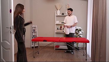 I Gave Her A Slow Massage, Then Bent Her Over That Red Table And Fucked Her Hard.