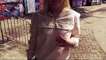 Get Fucked Raw In A Crowded Bar – That Blonde Slut Takes It All