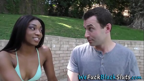 Ebony Teen Deepthroats Every Inch Of That Thick Black Cock