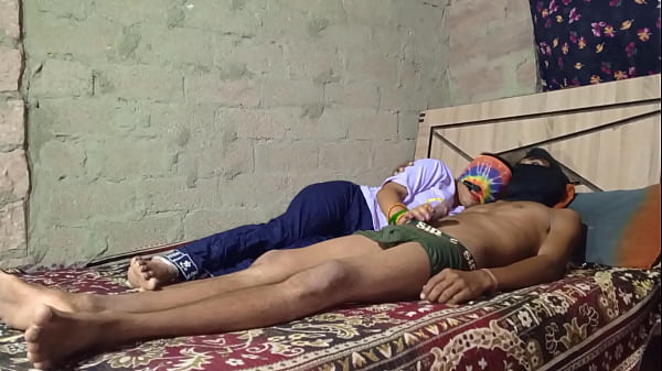 Hot Indian Desi Step Brother-in-law And Sister-in-law, Burning With Forbidden Lust