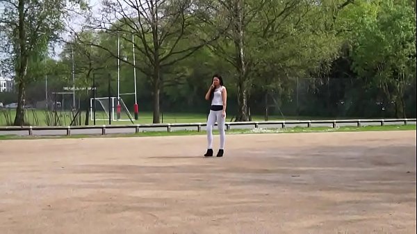 Public Cameltoe Display And Proud Tease