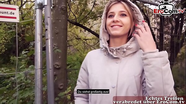 Erocom Date – Geile Schülerin Im Wintermantel Abgeschleppt Und Im Gebüsch Outdoor Durchgenommen