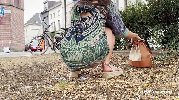 Ersties: Dirty Ana Shows Off Her Naked Body In Public, Teasing Strangers With Her Wet Pussy