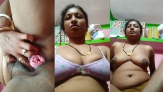 Desi Aunty’s Leaked Nude Mms – She Flaunts Her Big Boobs And Spreads Her Pink Wet Pussy Wide Open