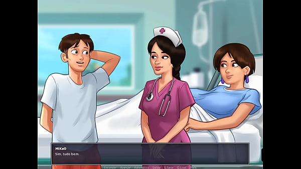 Summertime Saga Ep 48 – Levei Minha Milf No Médico E Fiz A Enfermeira Chupar Gostoso