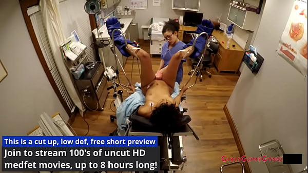 Jackie Banes Gets Her Pussy Studied By Doctor Tampa And Nurse Lilith Rose In A Steamy Gyno Session @ Girlsgonegyno Reup