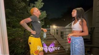 Ebony Lesbians Get Wild In Hot Role-play Fantasy