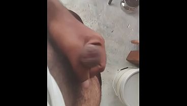 Zooming In On His Horny Cock – Dry Dick Now Dripping Wet
