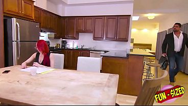 Petite Alt Teen Gets Bent Over By Her Boss