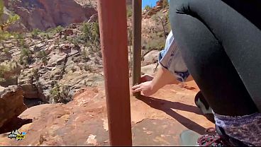 Damn! Raw Outdoor Pounding On A Perfect Slut’s Body In The Wild – Horny Hiking – Pov 4k