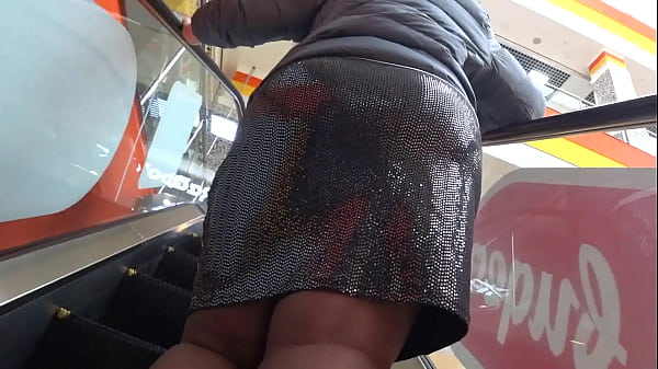Voyeur Catches A Thick Mature Bbw At The Mall—fat Legs Wrapped In Shiny Nylon, A Huge Ass Straining Under A Tight Skirt, Amateur Foot Fetish Tease