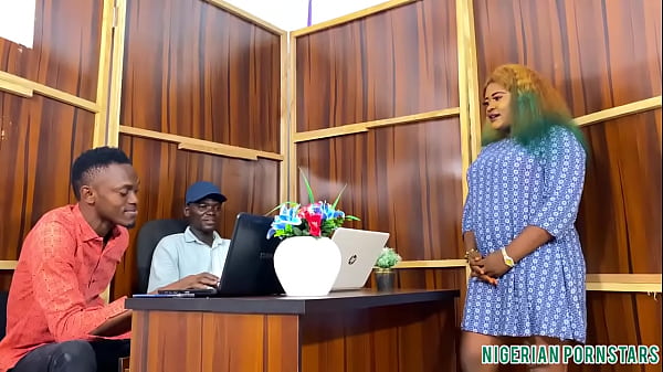 Black Stud’s Backstage Job Interview 2021 Ft African Babe