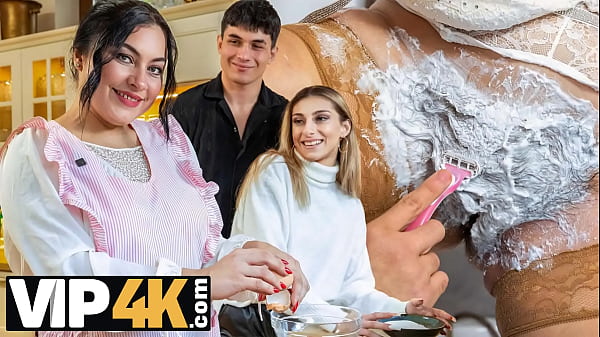 Vip 4k: Hairy Pussy Gets Shaved Clean Before A Mature Slut Takes A Skilled Cock In A Steamy Bathroom Fuck