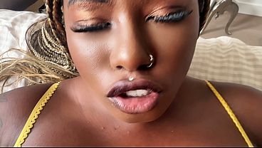 Ebony Stepmom Xeinna Rose Takes Her Step-bro’s Thick White Cock Deep