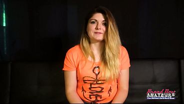 Blonde Thick College Babe Rachel’s Dirty Throat Rimjob And Swallow Tryout