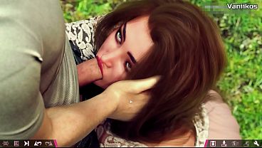 Double Homework | Quick Risky Mouth Action From A Busty Teen In The Park | My Hottest Gameplay Clips | Part #3